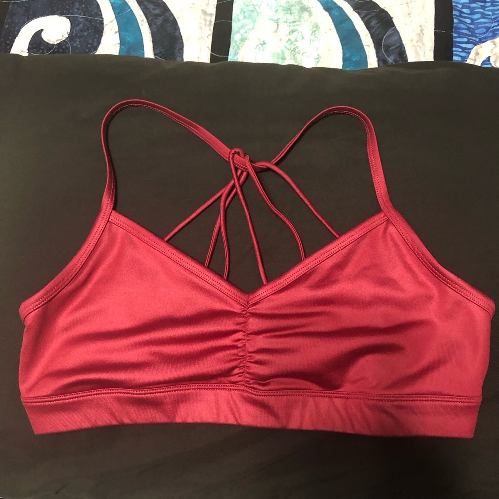 ALO yoga sunny strappy bra